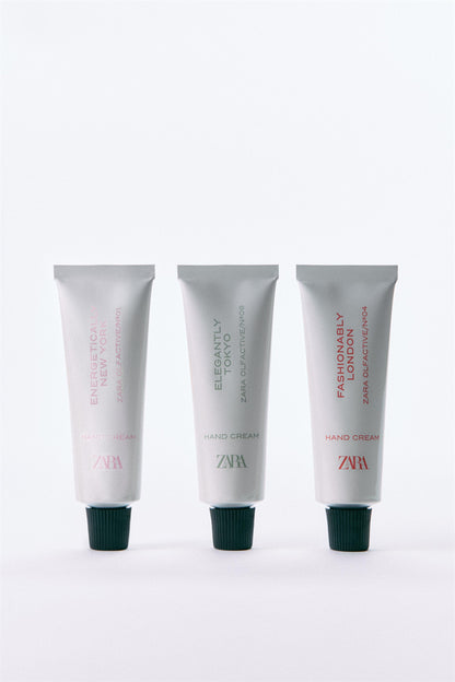 VIBRANT CITIES HAND CREAM DISCOVERY SET 3X30 ML (1.01 FL. OZ).