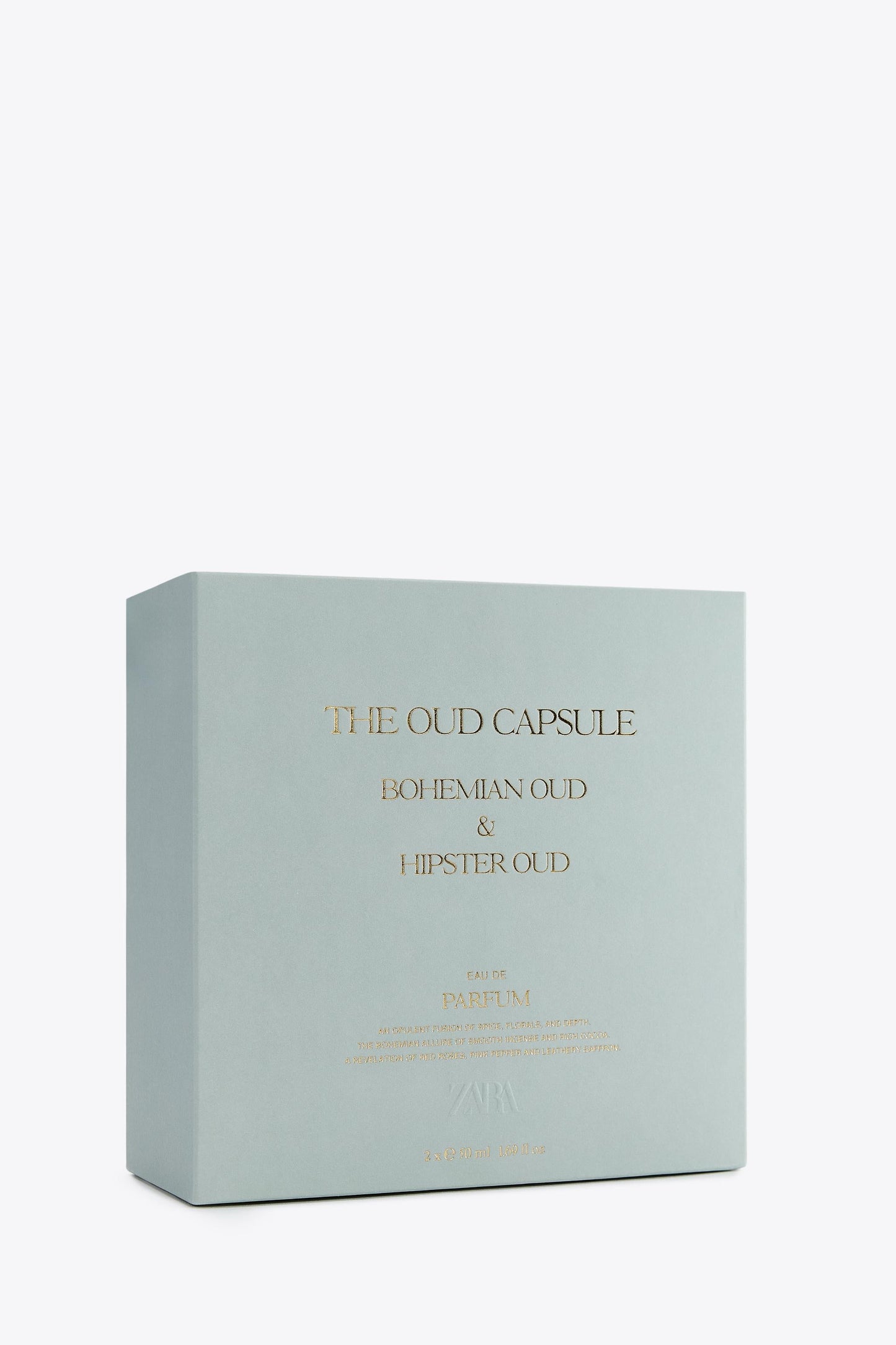 OUD CAPSULE BOHEMIAN OUD & HIPSTER OUD EDP 2 X 50 ML (1.7 FL. OZ)